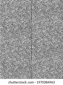 Rich, heavy fabric texture. Vector texture of weaving cloth. Grunge background. Abstract halftone vector illustration. Overlay for interesting effect and depth. Black isolated on white background.