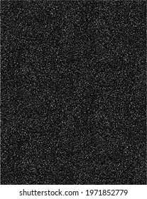Rich, heavy fabric texture. Vector texture of weaving cloth. Grunge background. Abstract halftone vector illustration. Overlay for interesting effect and depth. Black isolated on white background.