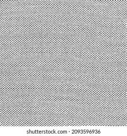 Rich, heavy fabric texture. Vector texture of weaving cloth. Grunge background. Abstract halftone vector illustration. Overlay for interesting effect and depth. Black isolated on white background.