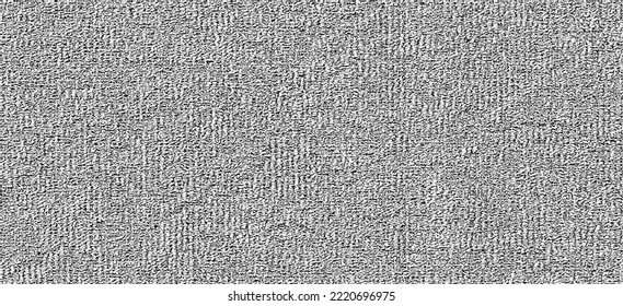 Textura rica y pesada de tela. Textura vectorial del tejido. Borde de fondo. Ilustración del vector de medio tono abstracto. Superposición para el efecto interesante y la profundidad. Negro aislado sobre fondo blanco.