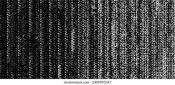Rich, heavy fabric texture. Vector texture of weaving cloth. Grunge background. Abstract halftone vector illustration. Overlay for interesting effect and depth. Black isolated on white background.