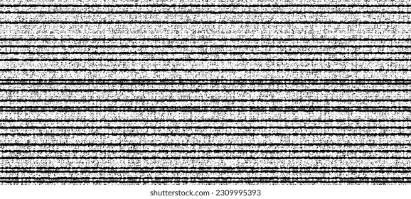 Rich, heavy fabric texture. Vector texture of weaving cloth. Grunge background. Abstract halftone vector illustration. Overlay for interesting effect and depth. Black isolated on white background.