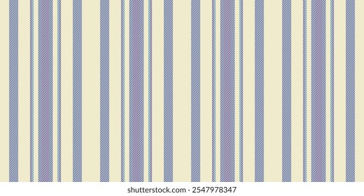 Linhas ricas padrão sem costura, fundo de faixa de tecido de luxo. Cobrindo textura vertical vetor têxtil na paleta de cores claras e azuis.