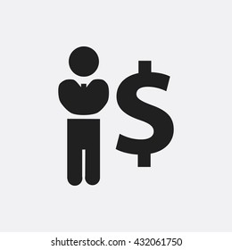 Rich man Icon