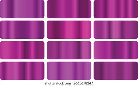 rich plum gradient palette with deep purples and bold tones, ideal for luxury products, artistic branding, and elegant dramatic digital backgrounds.