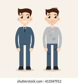 Poor Rich Man Hd Stock Images Shutterstock