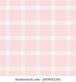 Vector de fondo textil rico, tartán sin fisuras de la textura del club. Tejido a cuadros de contorno a cuadros en color claro y blanco.