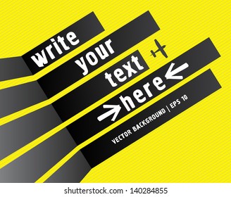 Rich vector banner