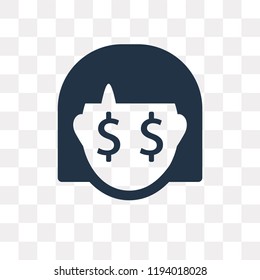 Rich vector icon isolated on transparent background, Rich transparency concept can be used web and mobile
