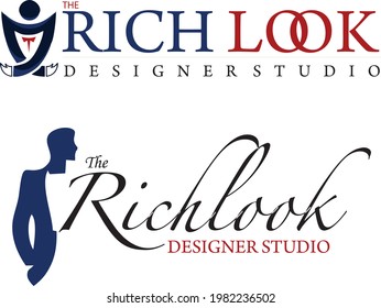 Richlook Mens Designer Studio Logo 