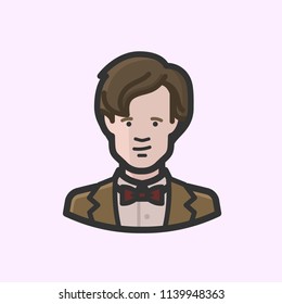 Richmond, VA / USA - July 22, 2018 : Illustration Of Matt Smith