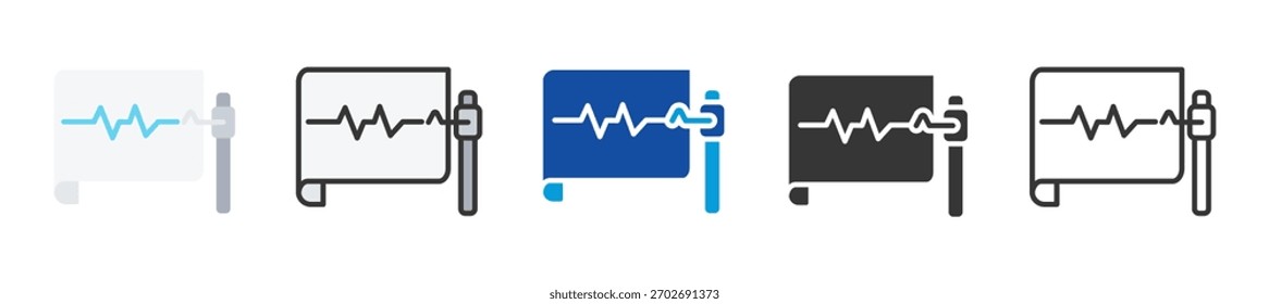 Richter Escala Conjunto de iconos Multi Estilo Varias colecciones