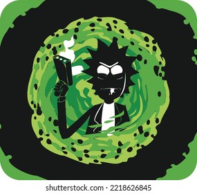 Rick Sanchez portal vector space 