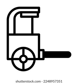 rickshaw dualtone illustration vector and logo new year icon perfect. Icon sign from modern collection for web. Nice design perfect.