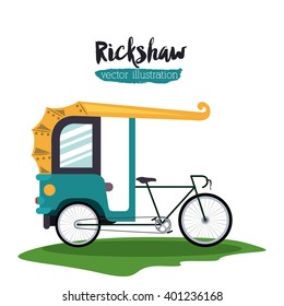 rickshaw trasnportation design 