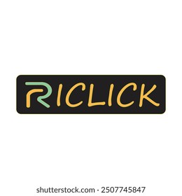 A Riclick Simple Logo Design