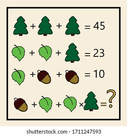 Riddle With A Picture, Mathematical Puzzle