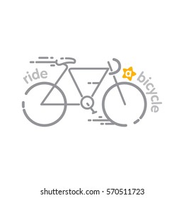ride a bicycle