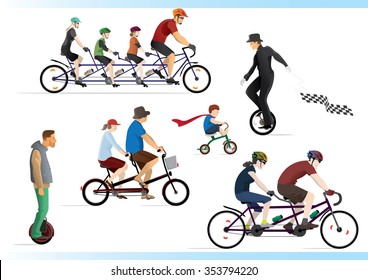 Ride a bike part 2. Go green.