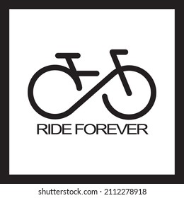 RIDE FOREVER DESIGN FOR T SHIRT