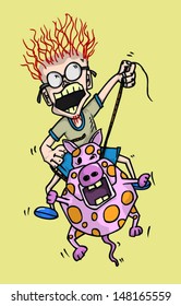 ride a hog