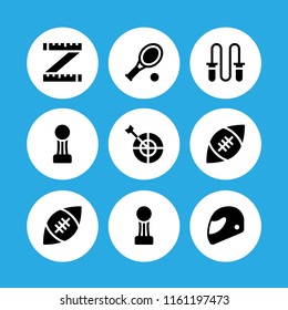 ride icon. 9 ride set with helmet, sport and competition and sports and competition vector icons for web and mobile app