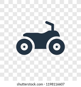 Ride on toy vector icon isolated on transparent background, Ride on toy transparency logo concept
