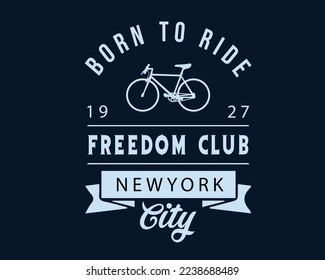 Ride T-Shirt Design Templet, Vector, Illustration 