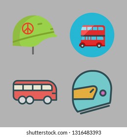 ride vector icon set