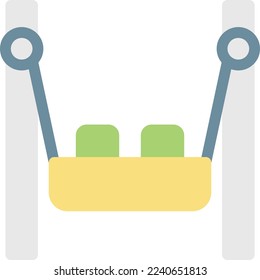 ilustración del vector de recorrido en un fondo transparente. Símbolos de calidad superior. Iconos vectoriales de color de línea para el concepto y el diseño gráfico. 
