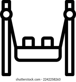 ride Vector illustration on a transparent background. Premium quality symmbols. Thin line vector icons for concept and graphic design.