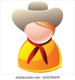 Icono del vector aislado del avatar del piloto que puede fácilmente modificar o editar

