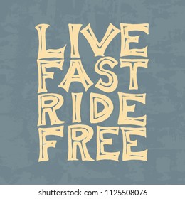 Rider or biker club template. Vintage custom emblem, label badge for t shirt. Monochrome retro style. Classic sport motorbike with racing gasoline. Hand drawn engraved sketch