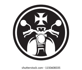 Rider vector and classic motor Bikers
