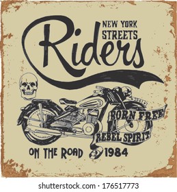 RIDERS PRINT DESIGN