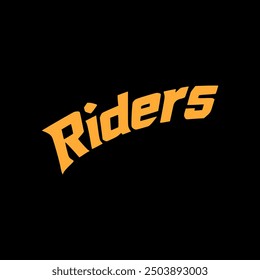 riders t shirt fashion sticker vector illustration template design