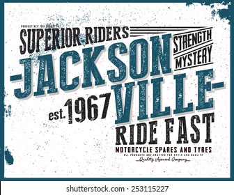 riders tee graphic