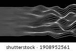 ridge line wavy topography strip line concept about minimal mountain , hill , wave form.