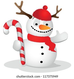 Ridiculous snowman