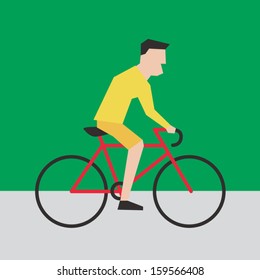 Riding A Bicycle
