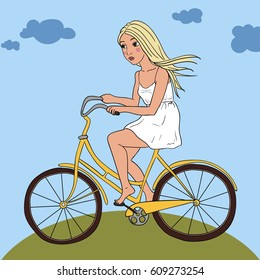 riding girl