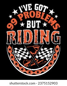 Riding lovers  vector tshirt design