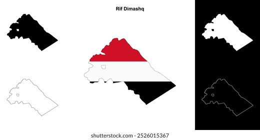 Gliederungsplan des Reglers Rif Dimashq