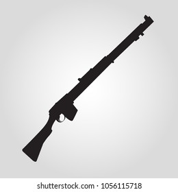 Riffle isolated flat vector icon