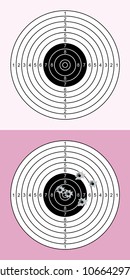 Riffle Target Vector Illustration