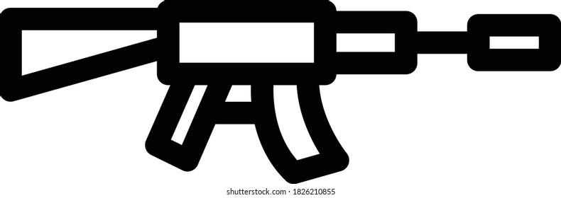 riffle vector thin line icon 