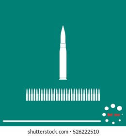 Rifle bullet icon