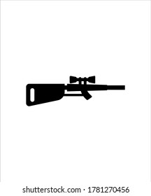 rifle icon,vector best flat icon.
