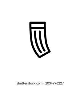Revista Rifle Símbolo del logotipo del icono del vector de armas para el diseño gráfico y la Web