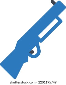 rifle Vector illustration on a transparent background.Premium quality symbols.Glyphs vector icon for concept and graphic design.